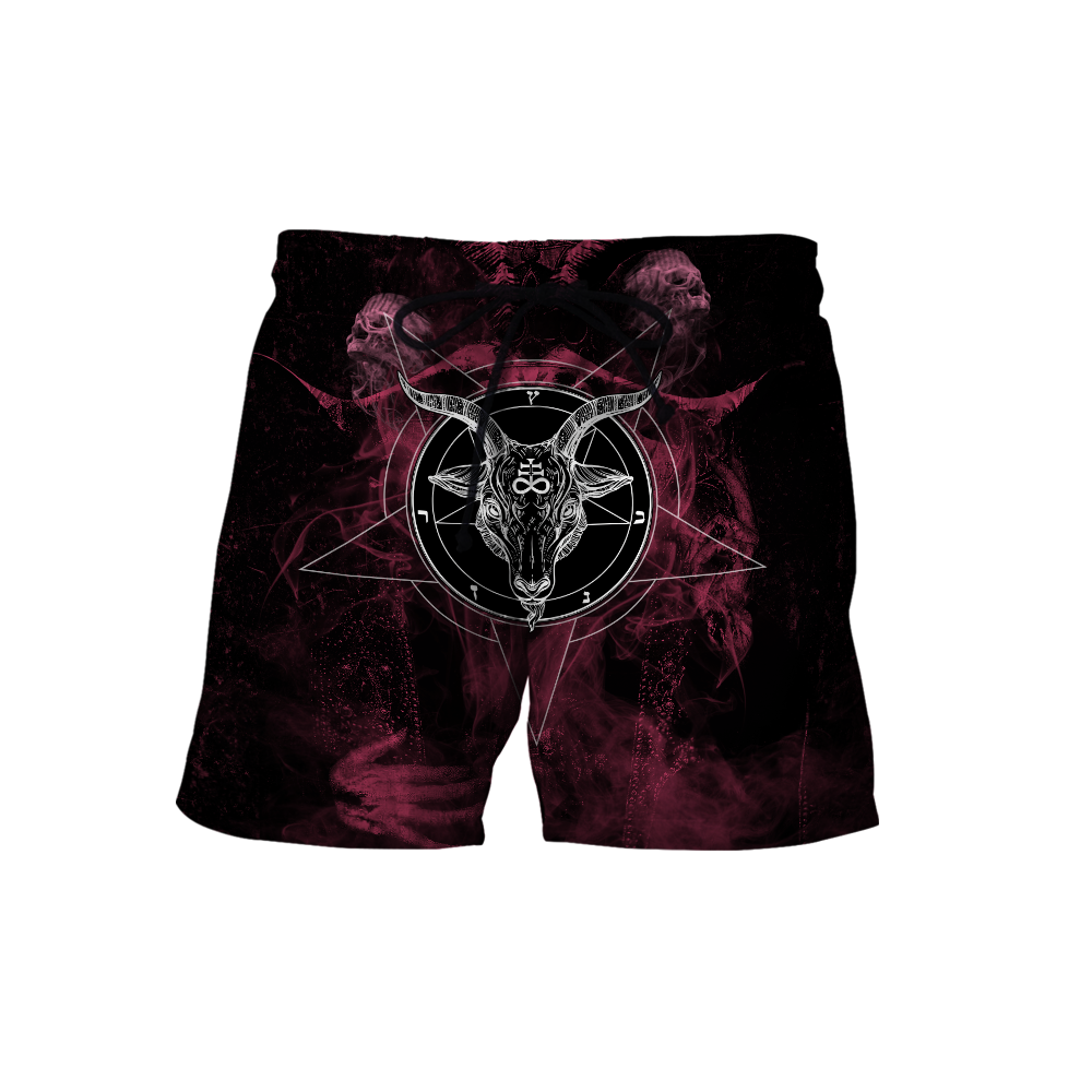 3D All Over Printed  Satanic Unisex Shirts Custom Name XT PD02022101