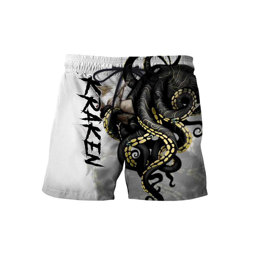 Premium Unisex Hoodie Kraken Octopus King of The Seven Seas III ML