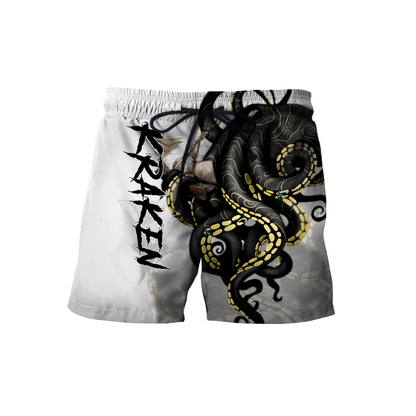 Premium Unisex Hoodie Kraken Octopus King of The Seven Seas III ML