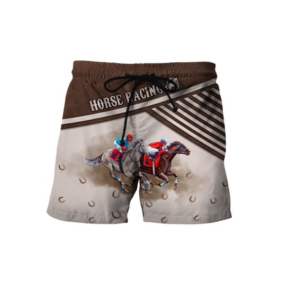 Personalized Horse Racing 3D All Over Printed Unisex Shirts