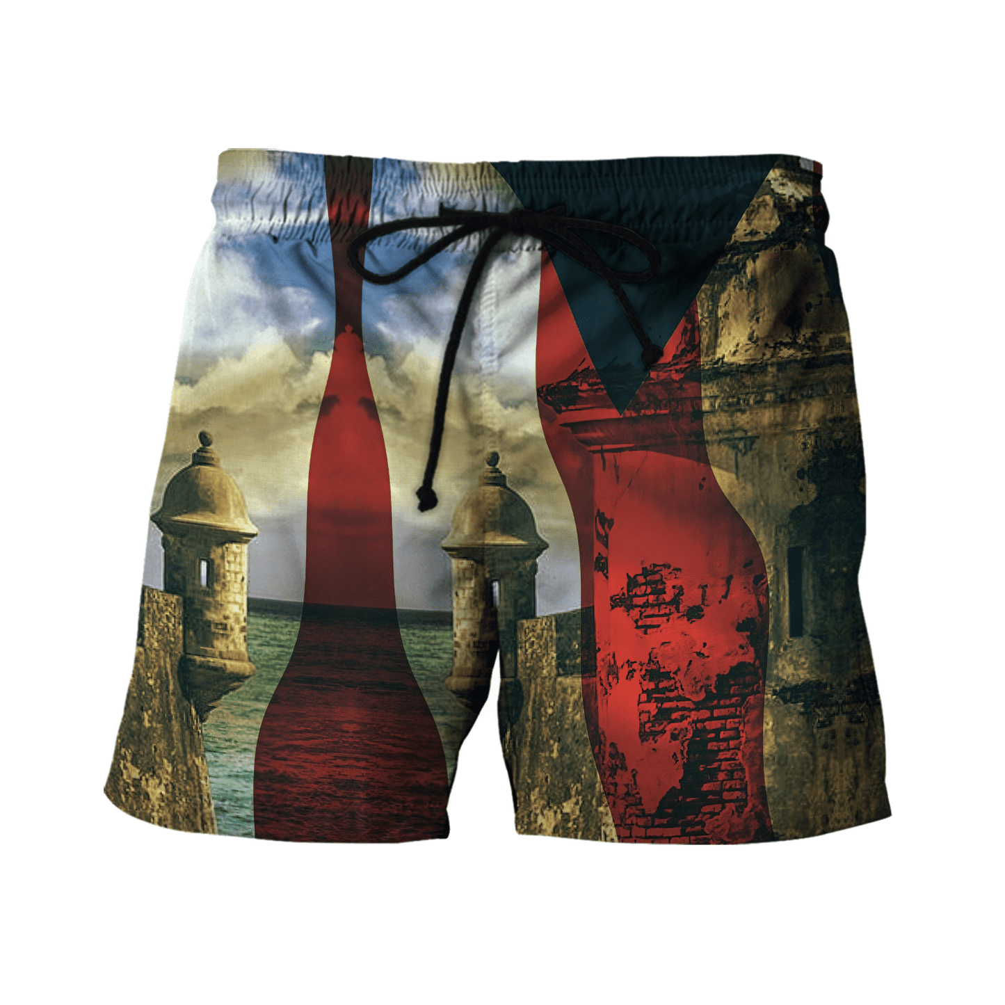 Customize Name Puerto Rico 3D All Over Printed Unisex Shirts