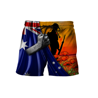 Lest we forget Australia Veteran 3D print shirt