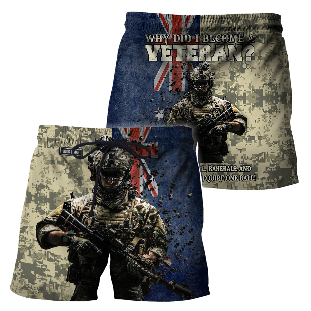 Personalized Name - The Australian Army 3D All Over Printed Shirts DQB16032104
