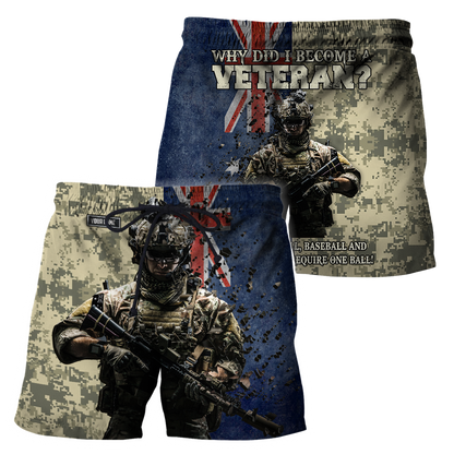 Personalized Name - The Australian Army 3D All Over Printed Shirts DQB16032104