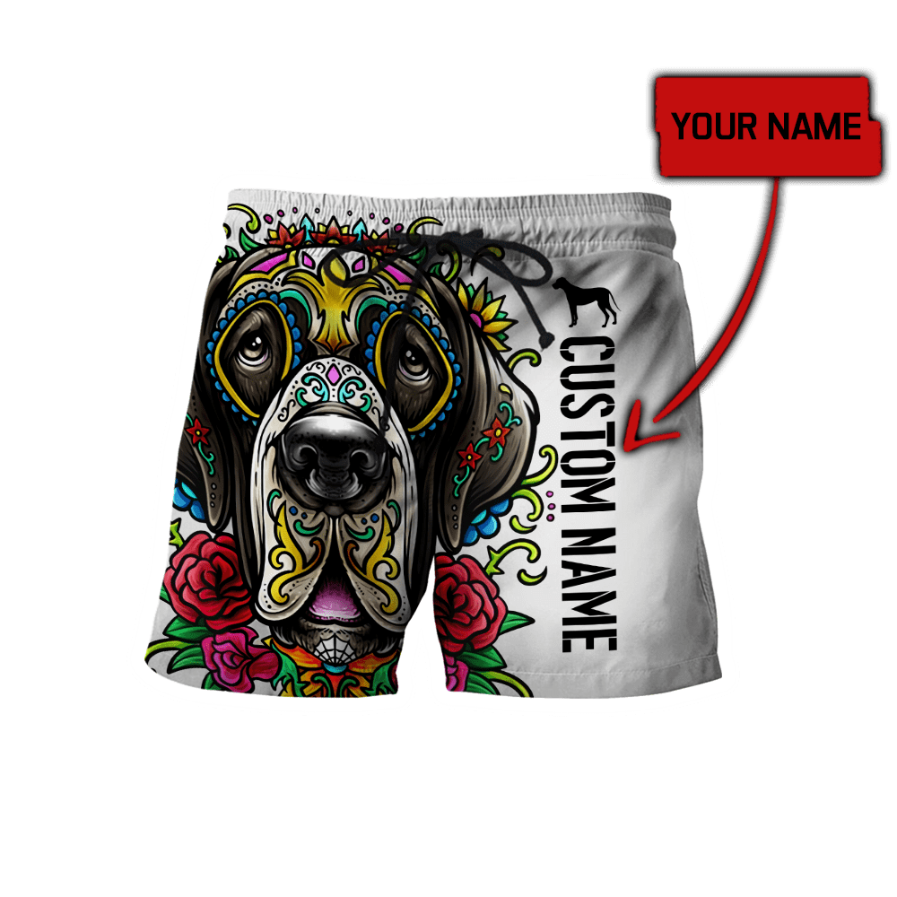 Customize Name Dog 3D All Over Printed Unisex Shirts