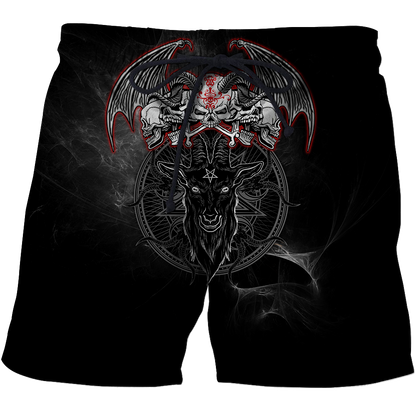 Satanic Skull Symbols Hoodie For Men And Women JJ07022102
