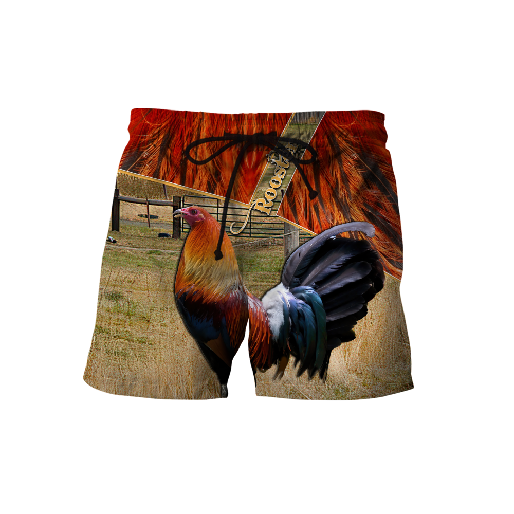 Premium Rooster 3D Printed Unisex Shirts