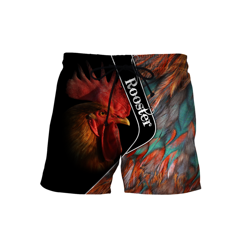 Premium Rooster 3D Printed Unisex Shirts