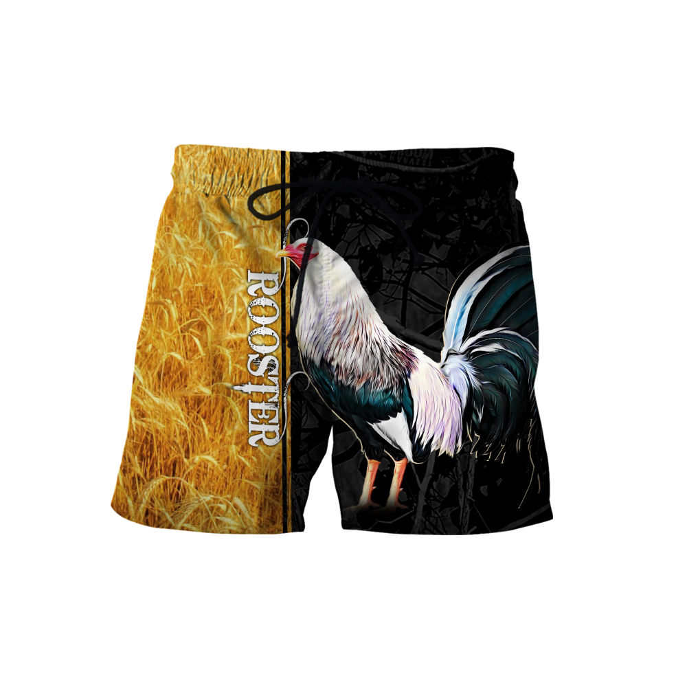 Premium Rooster 3D Printed Unisex Shirts