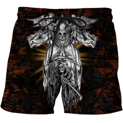 Skull Satnaic Fire Hoodie For Men And Women JJ07022101