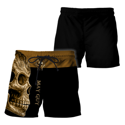 May Guy Skull 3D All Over Printed Hoodie