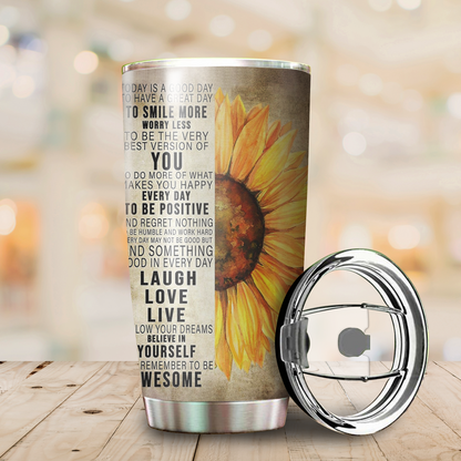 Hippie Limited Tumbler 20 Oz by SUN SU220304-SUN-Vibe Cosy™