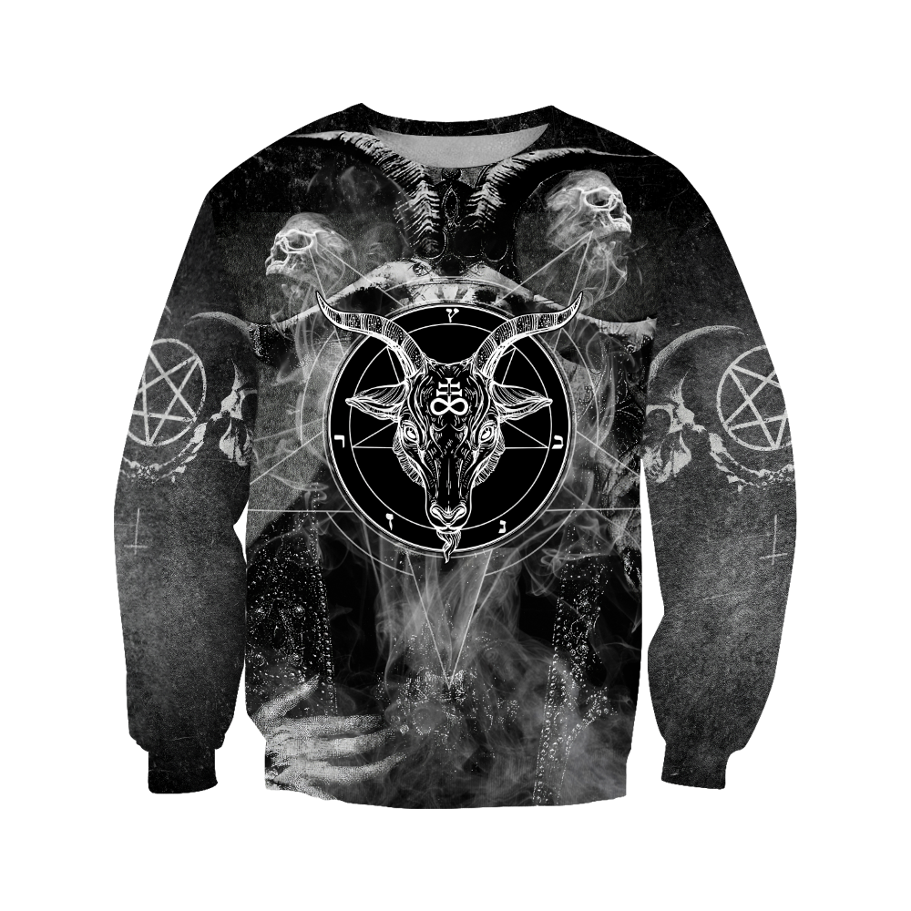 Satanic 3D All Over Printed Hoodie Shirt MP14092006CHV