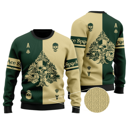 Ace Spade 3D All Over Printed Unisex Shirts