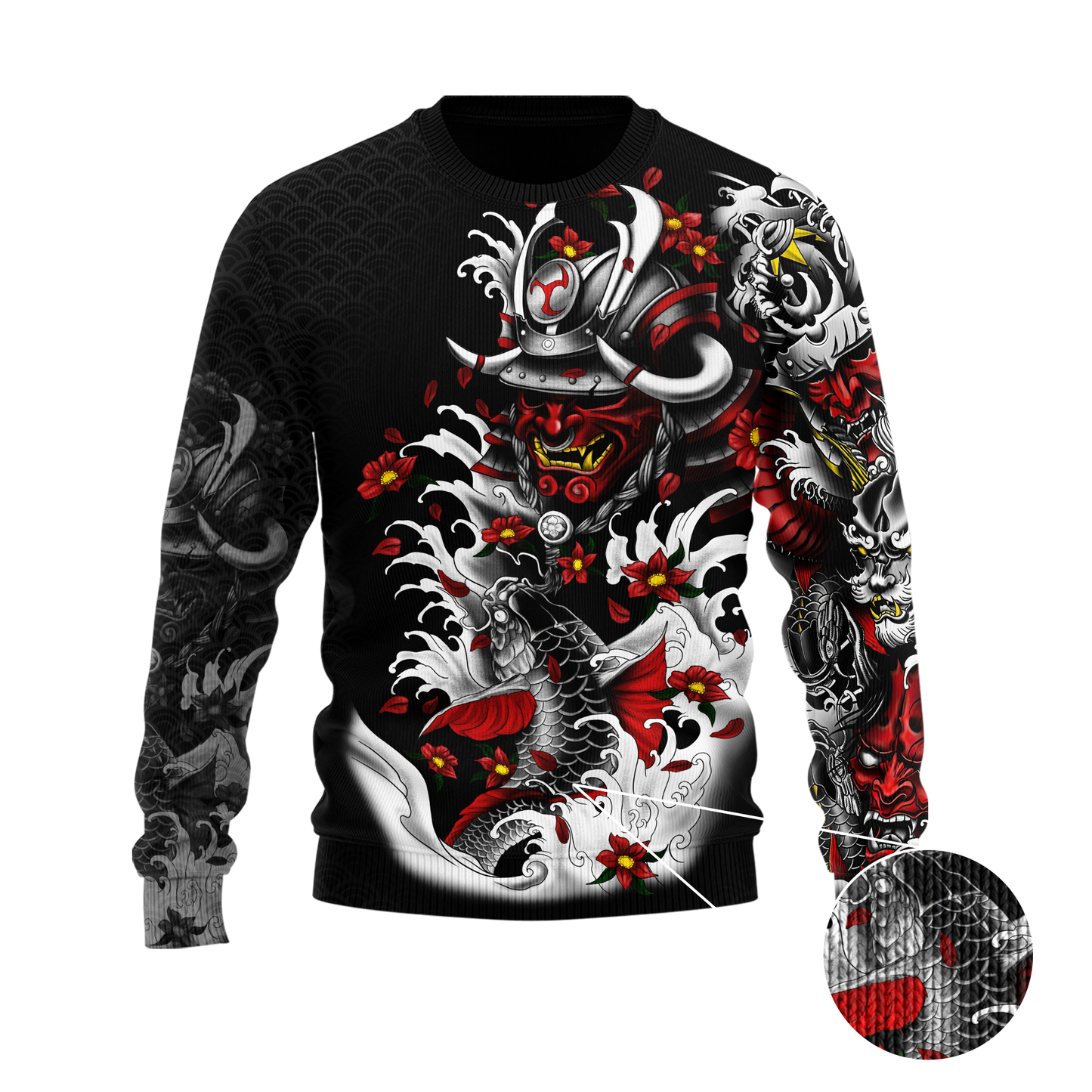 Premium Unisex 3D Printed Samurai Shirts MEI