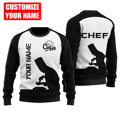 Custom Name Master Chef 3D All Over Printed Unisex Shirts
