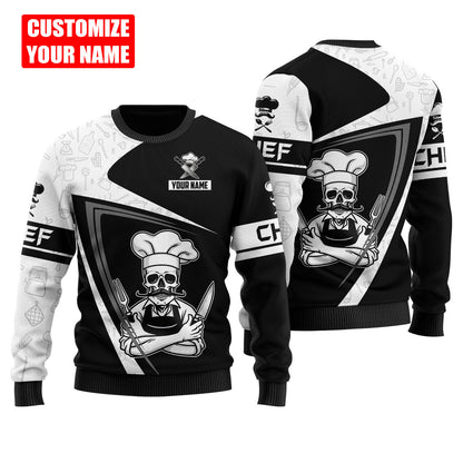 Custom Name Master Chef 3D All Over Printed Unisex Shirts