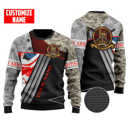 British Army 3D All Over Printed Unisex Shirts