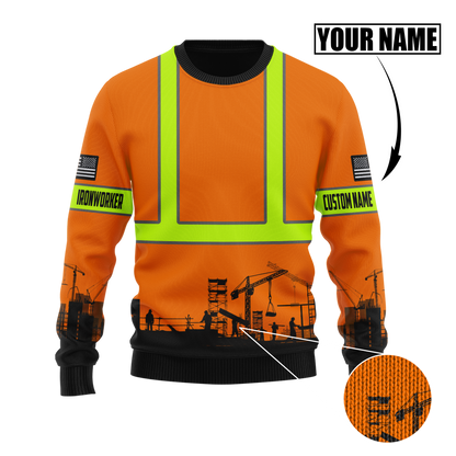 Personalized Ironworker Safety 3D All Over Printed Unisex Shirts TN