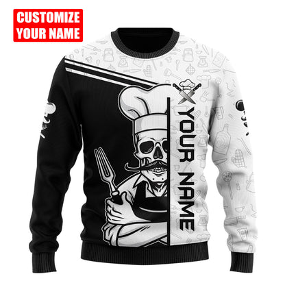Custom Name Master Chef 3D All Over Printed Unisex Shirts