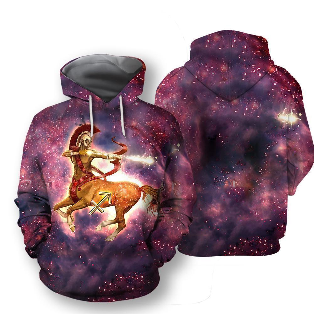 All Over Printed Sagittarius Hoodie-Apparel-NTH-Hoodies-S-Vibe Cosy™