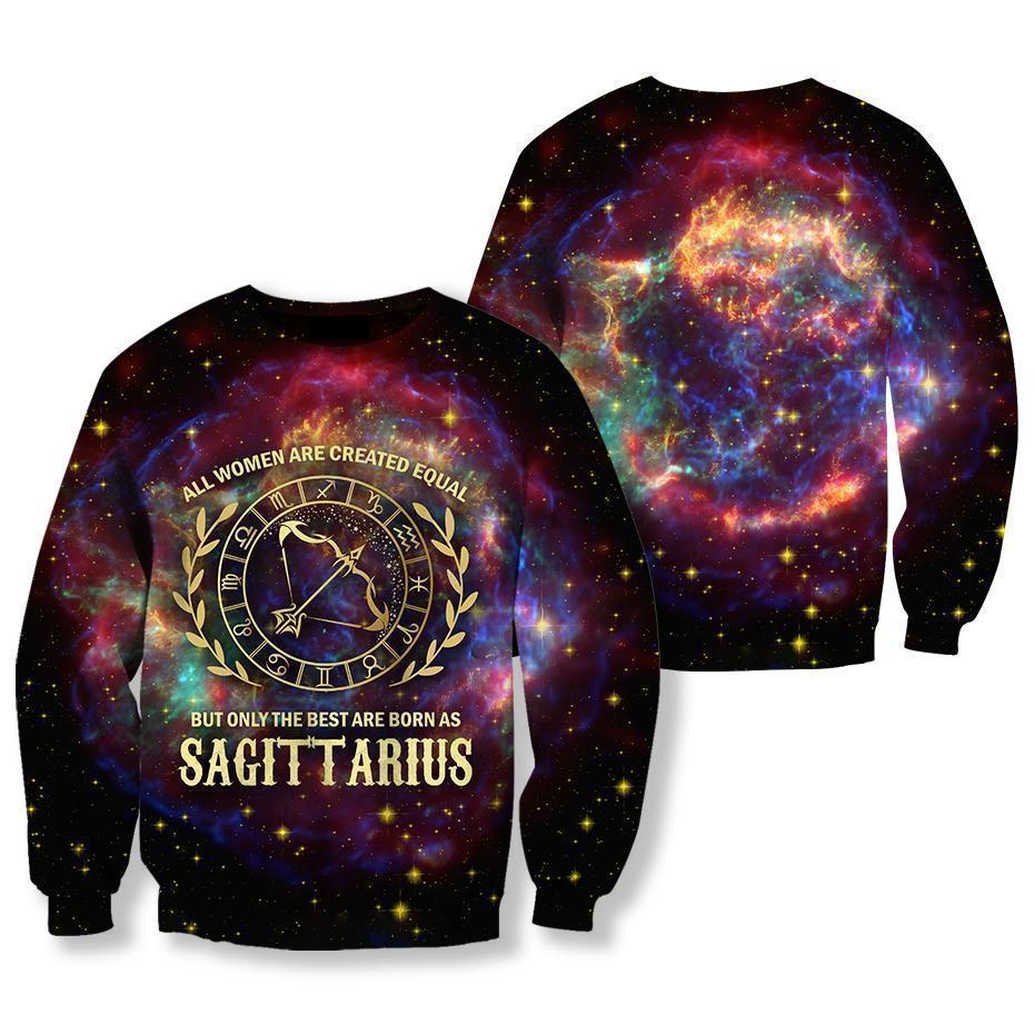 All Over Printed Sagittarius Horoscope Hoodie-Apparel-NTH-Sweatshirt-S-Vibe Cosy™
