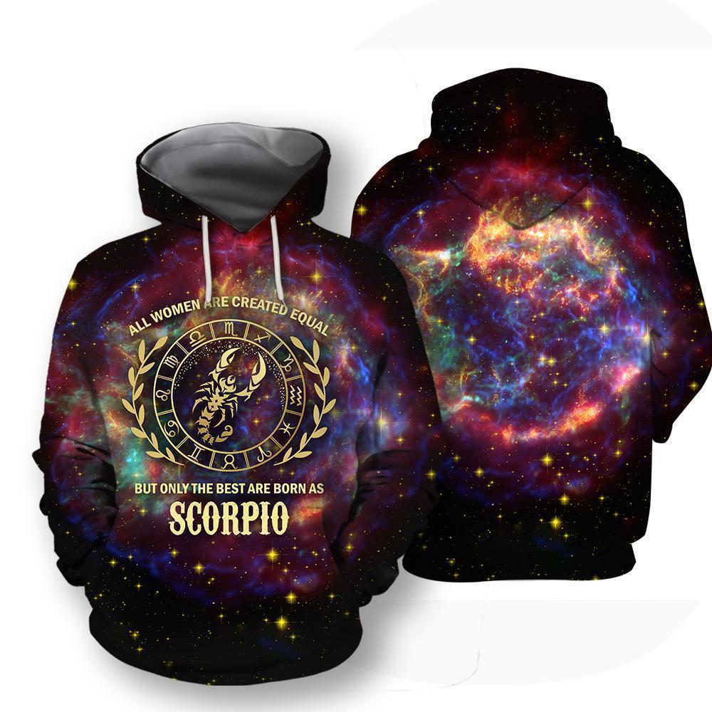 All Over Printed Scorpio Horoscope Hoodie-Apparel-NTH-Hoodies-S-Vibe Cosy™