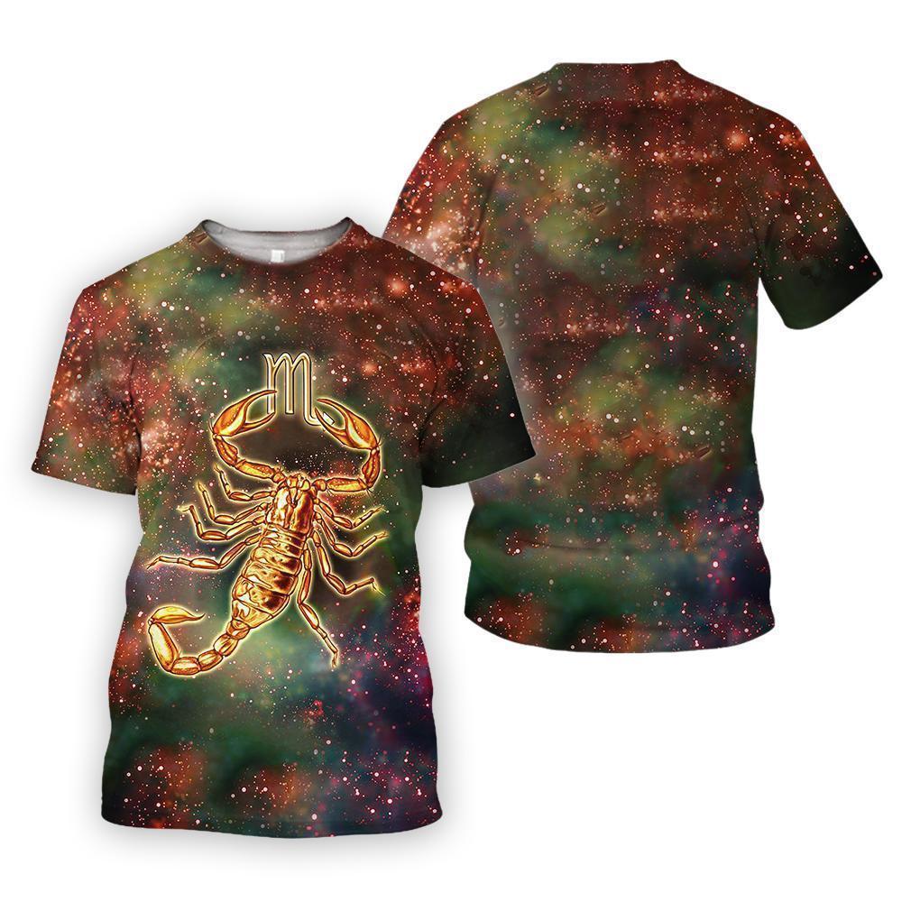 All Over Printed Scorpio Hoodie-Apparel-NTH-T-Shirt-S-Vibe Cosy™