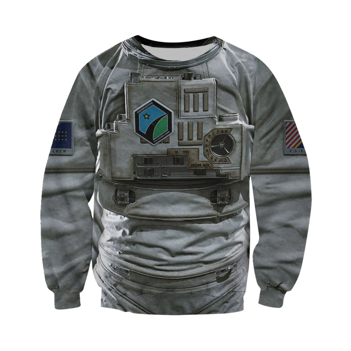 SPACE SUIT 3D ALL OVER PRINTED SHIRTS FOR MEN AND WOMEN MP918-Apparel-MP-Sweatshirts-S-Vibe Cosy™