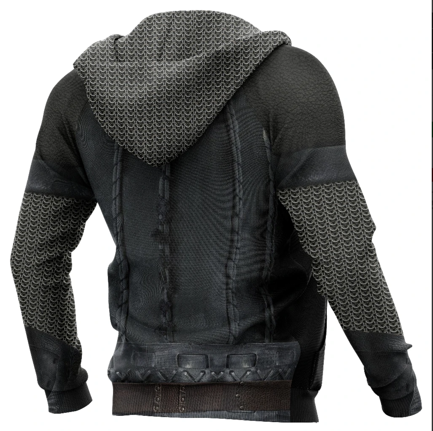 The Last Kingdom Warrior Chainmail Armor 3D All Over Printed Shirts Hoodie MP020301-Apparel-P-Hoodie-S-Vibe Cosy™