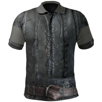 The Last Kingdom Warrior Chainmail Armor 3D All Over Printed Shirts Hoodie MP020301-Apparel-P-Polo Shirts-S-Vibe Cosy™