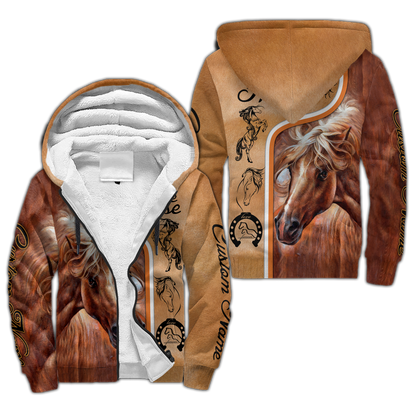 Personalized Love Horse  3D All Over Printed Unisex Shirts Pi112038