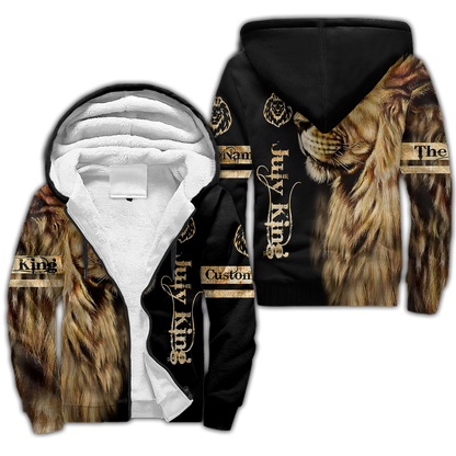 Custom Name July King Lion  3D All Over Printed Unisex Shirts