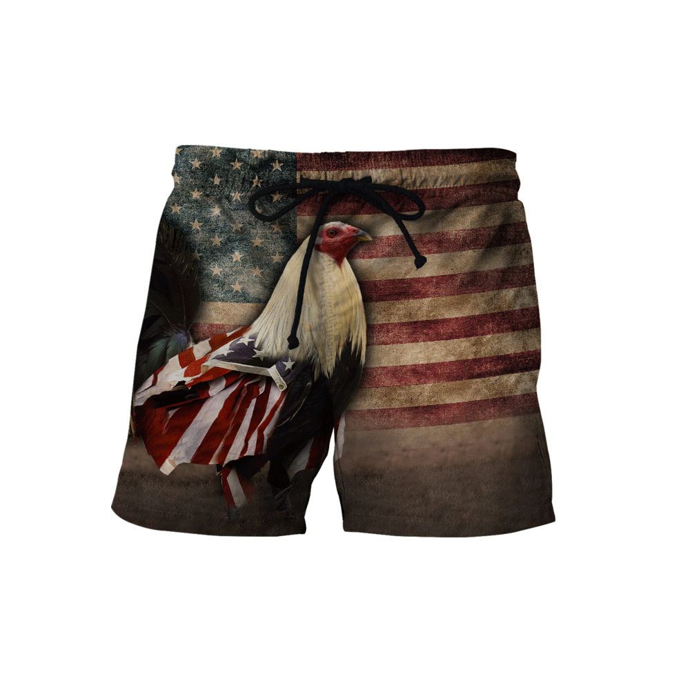 Premium Rooster 3D All Over Printed Unisex Shirts