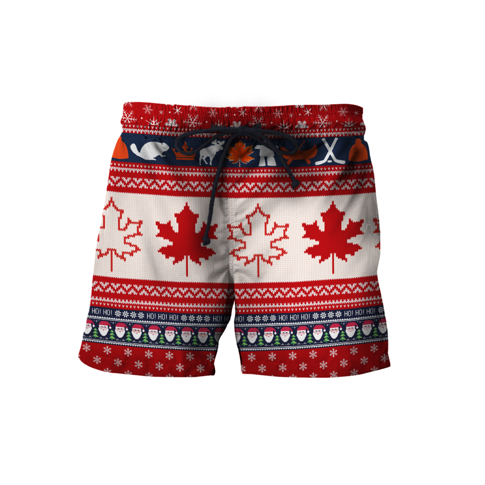Christmas CANADA Maple Leaf Pi181001-Apparel-NNK-Pant-S-Vibe Cosy™