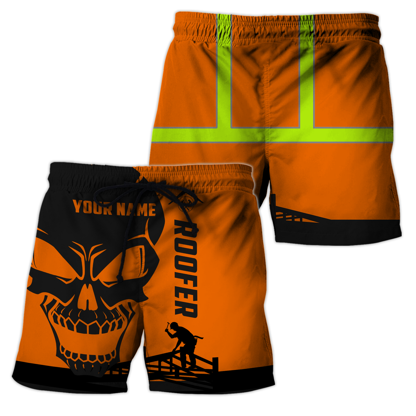 Orange Roofer Man 3D All Over Printed Shirts For Men Pi12102003