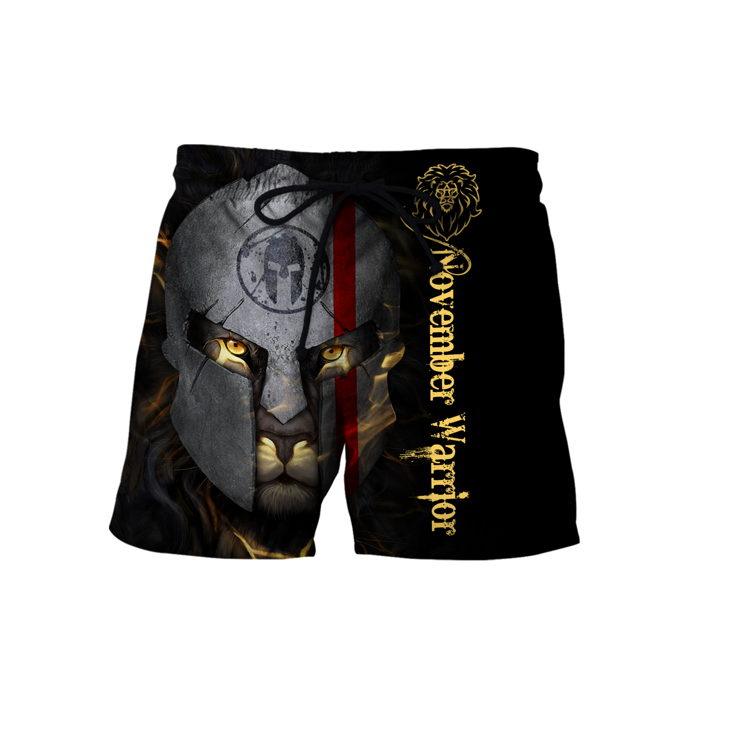 November Spartan Lion Warrior 3D All Over Printed Unisex Shirts