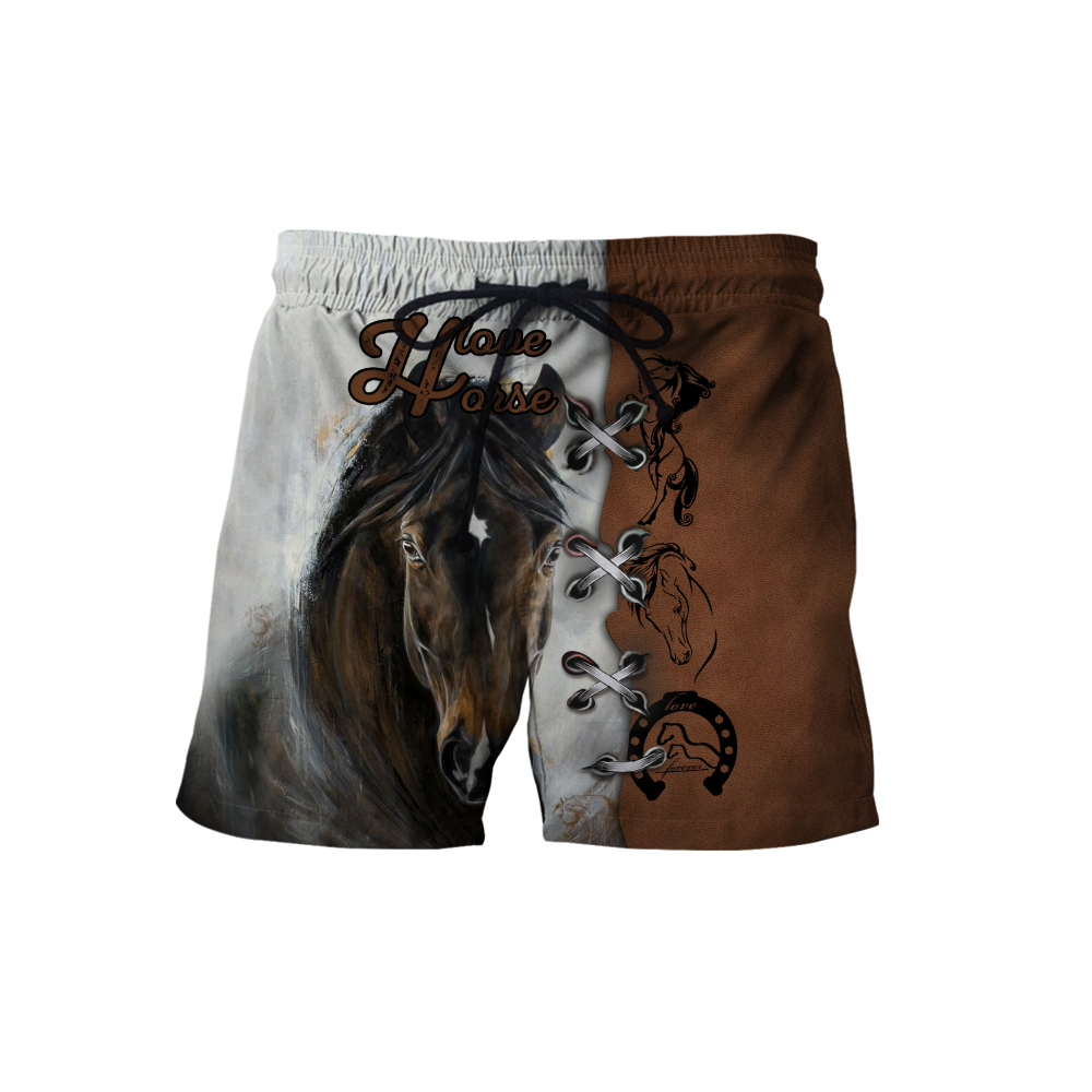 Love Horse 3D All Over Printed Unisex Shirts TNA11132008