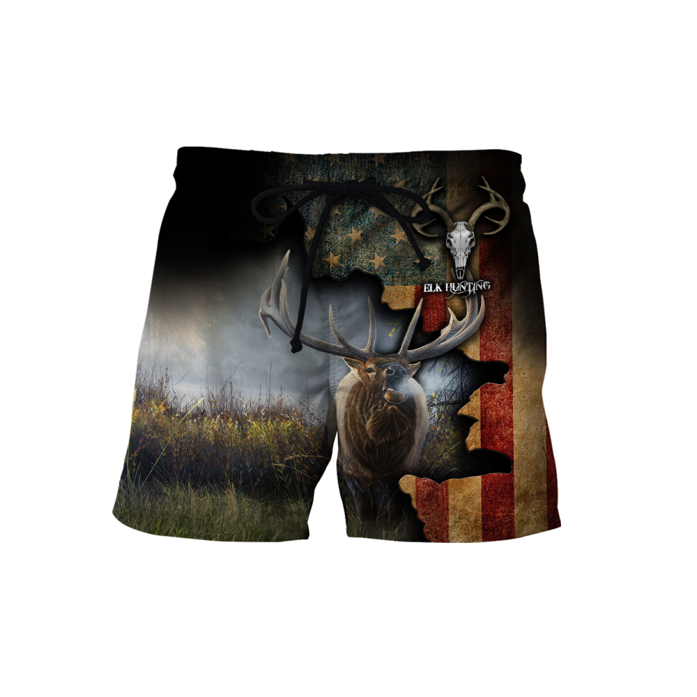Pheasant Hunting Camo 3D Over Printed Unisex Deluxe Hoodie ML