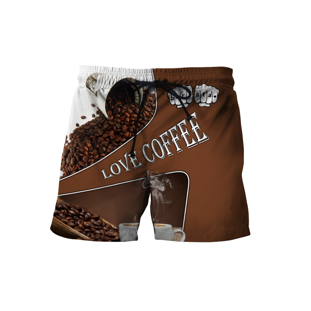 Barista 3D all over printed differences between types of world coffee shirts and shorts Pi090101 PL-Apparel-PL8386-Shorts-S-Vibe Cosy™