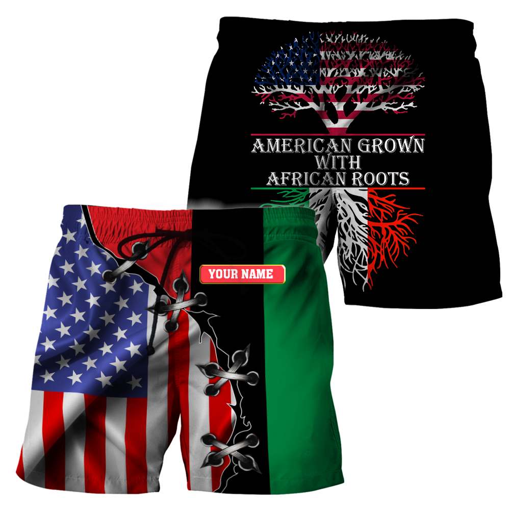 American grown with african roots 3d hoodie shirt for men and women HAC250601-Apparel-HG-Shorts-S-Vibe Cosy™