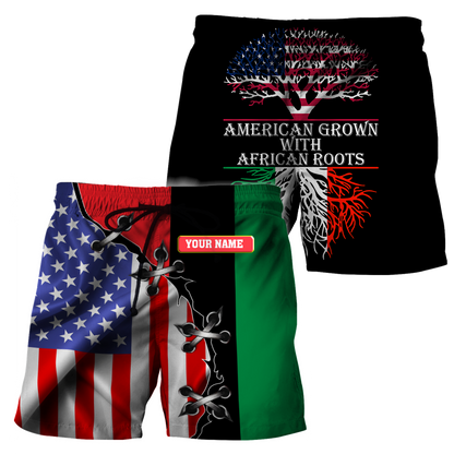 American grown with african roots 3d hoodie shirt for men and women HAC250601-Apparel-HG-Shorts-S-Vibe Cosy™