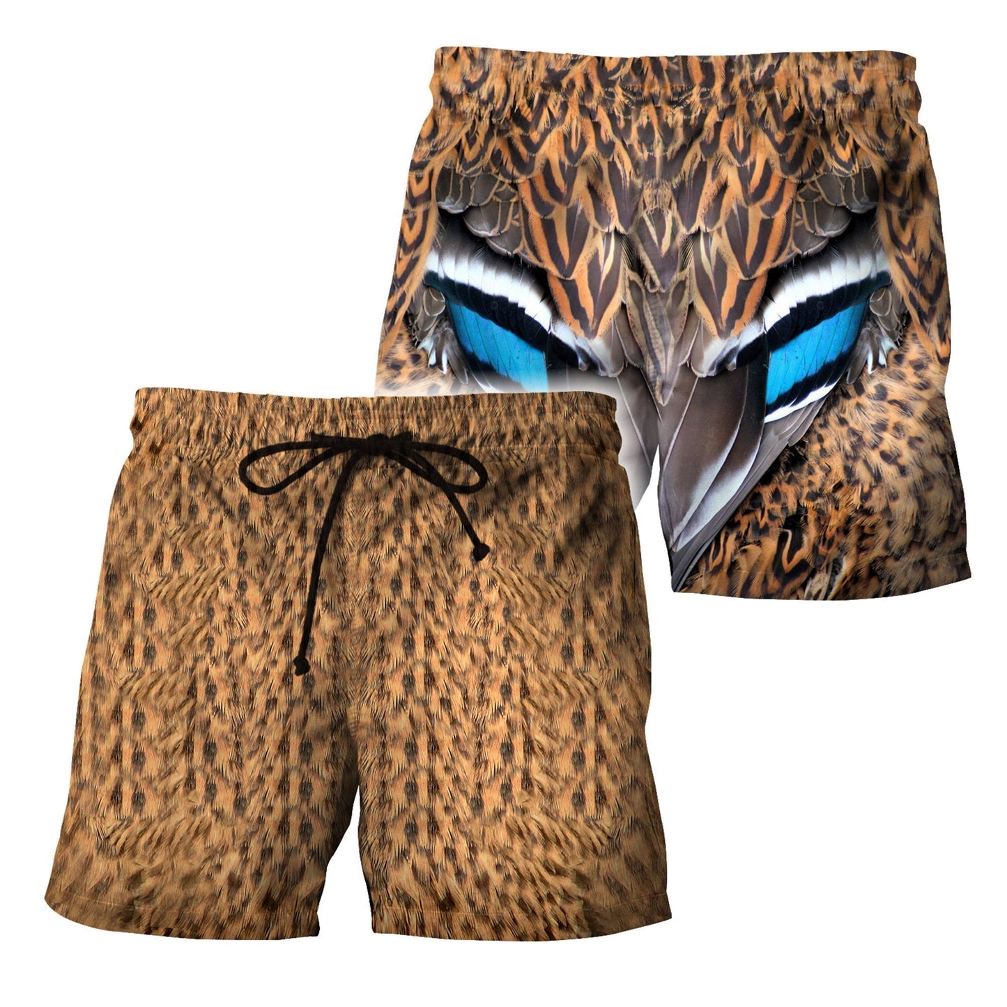 Female Mallard Duck Cover 3D All Over Printed Shirts-Apparel-HP Arts-SHORTS-S-Vibe Cosy™