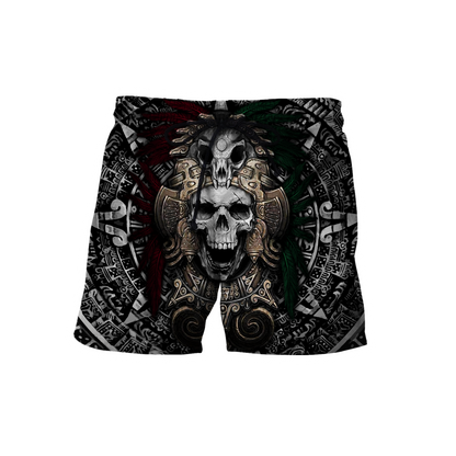 Aztec Skull By ML-Apparel-ML-Short-S-Vibe Cosy™