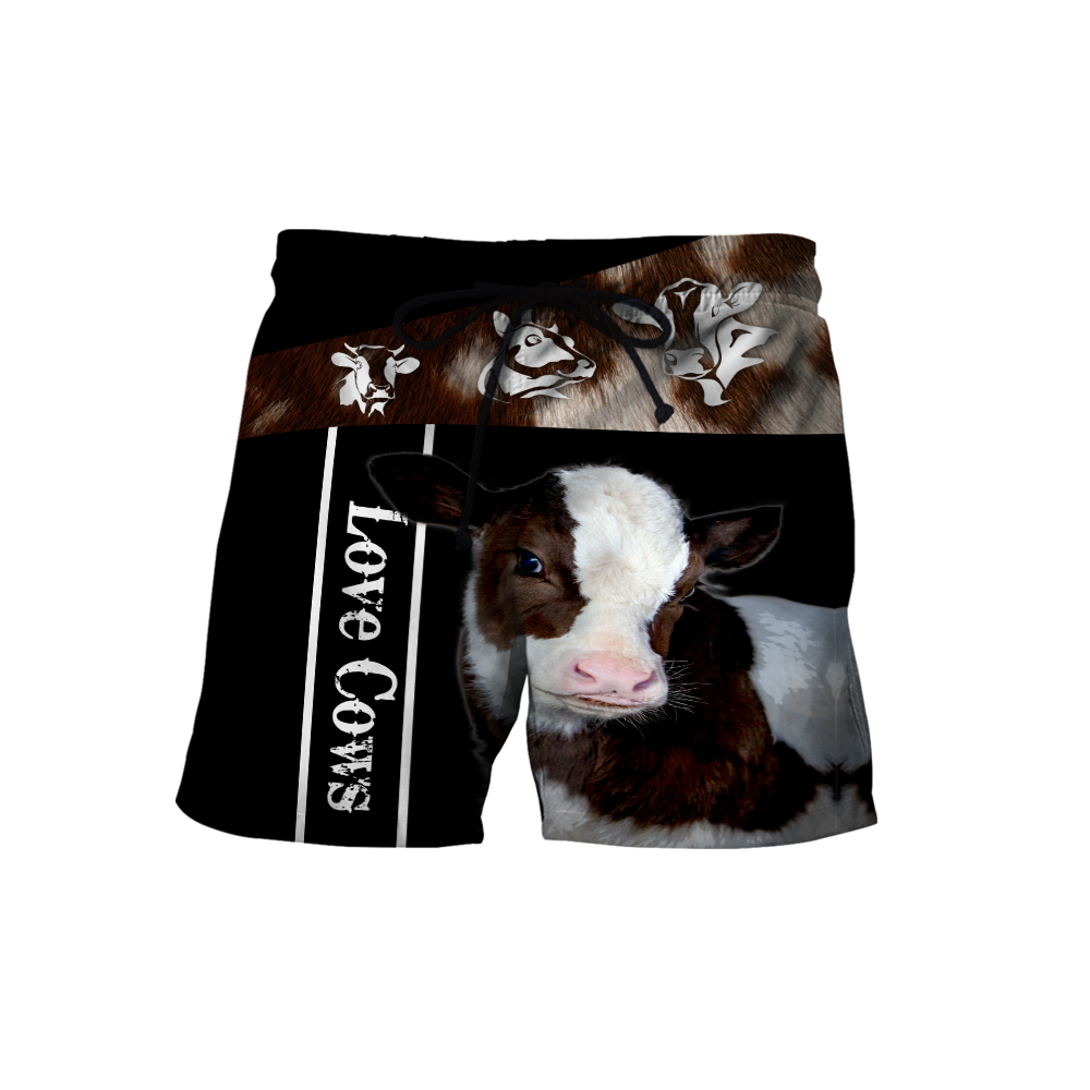 Love Cows - Happy Farm 3D All Over Printed Shirts