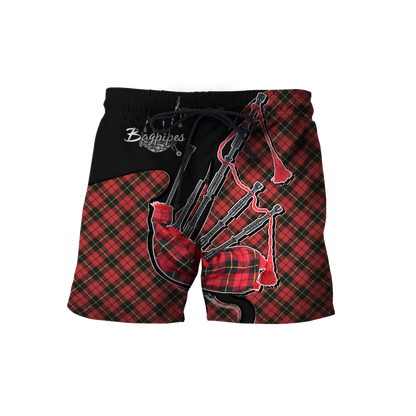 Bagpipes music 3d hoodie shirt for men and women HG HAC290201-Apparel-HG-Shorts-S-Vibe Cosy™