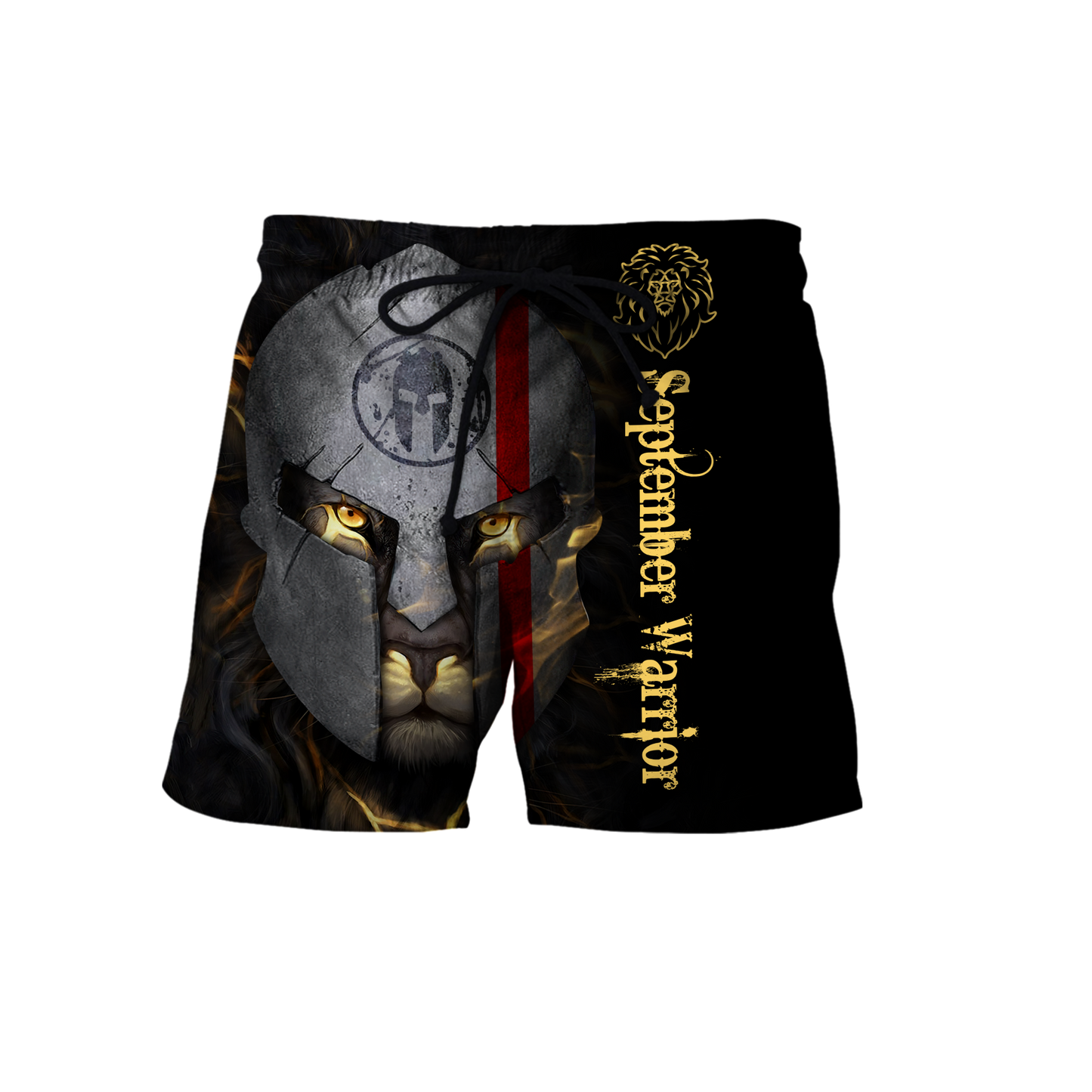 September Spartan Lion Warrior 3D All Over Printed Unisex Shirts
