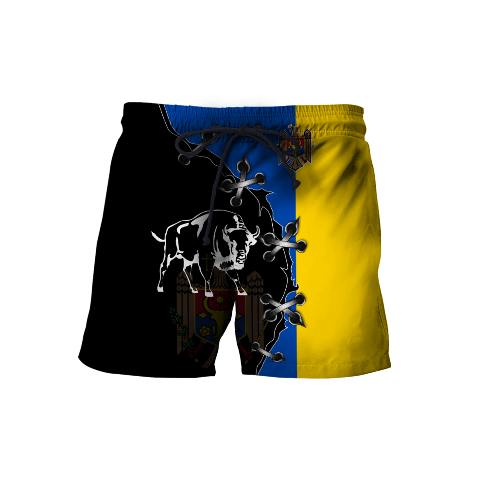 Moldova Aurochs 3D All Over Printed Hoodie Shirt Limited by SUN HAC230603-Apparel-SUN-Short-S-Vibe Cosy™