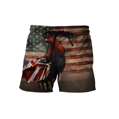 Premium Rooster 3D All Over Printed Unisex Shirts