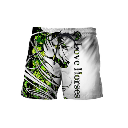Horse Camo Pattern 3D All Over Printed Shirts Pi050501S3-Apparel-TA-Shorts-S-Vibe Cosy™